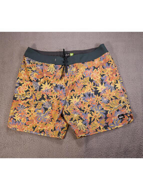Quicksilver High Line Board Shorts Men 40 Hawaii XXL Trippy